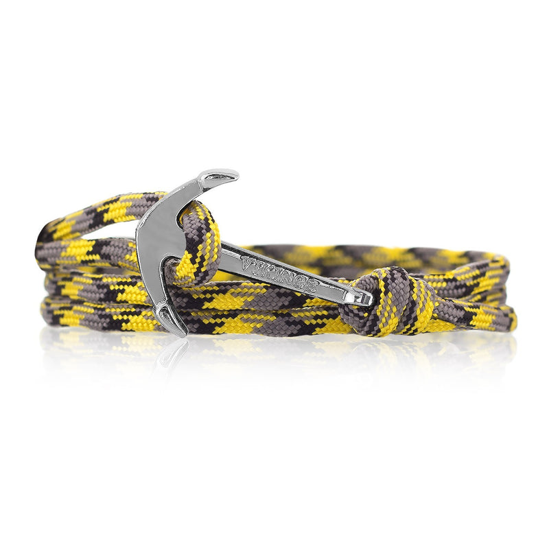 Anker Armband Salamander Gelb Schwarz Modeschmuck Unisex Maritim