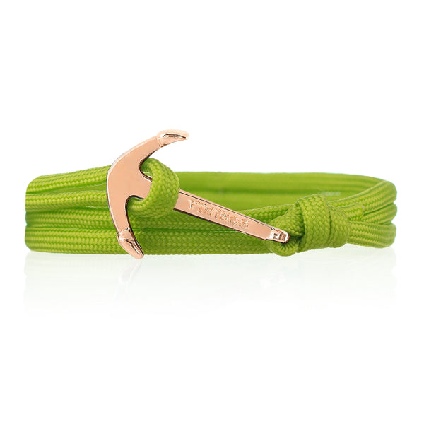 Anker Armband Neon Grün Modeschmuck Unisex Maritim